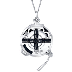 League of Legends X RockLove ARCANE Ekko Stopwatch Necklace Jewelry decoration