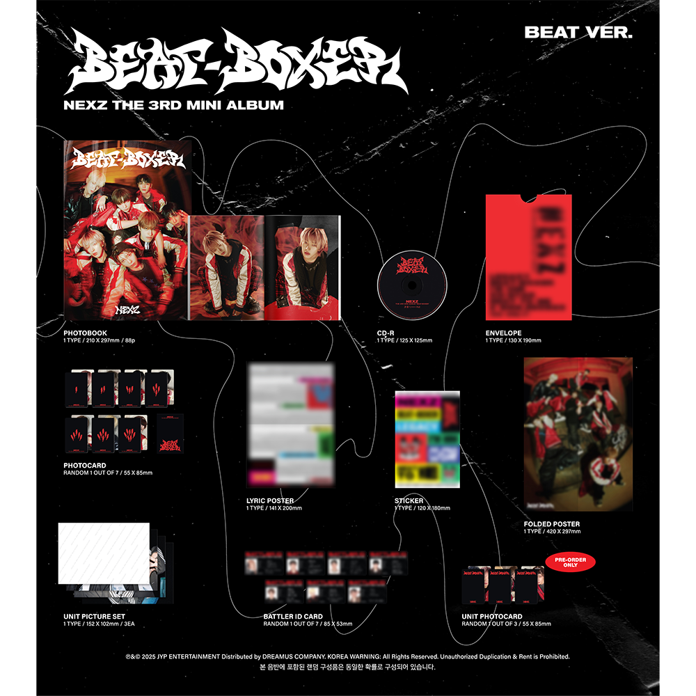 KPop Demon Hunters Beat-Boxer (Beat ver.) - Signed Poster