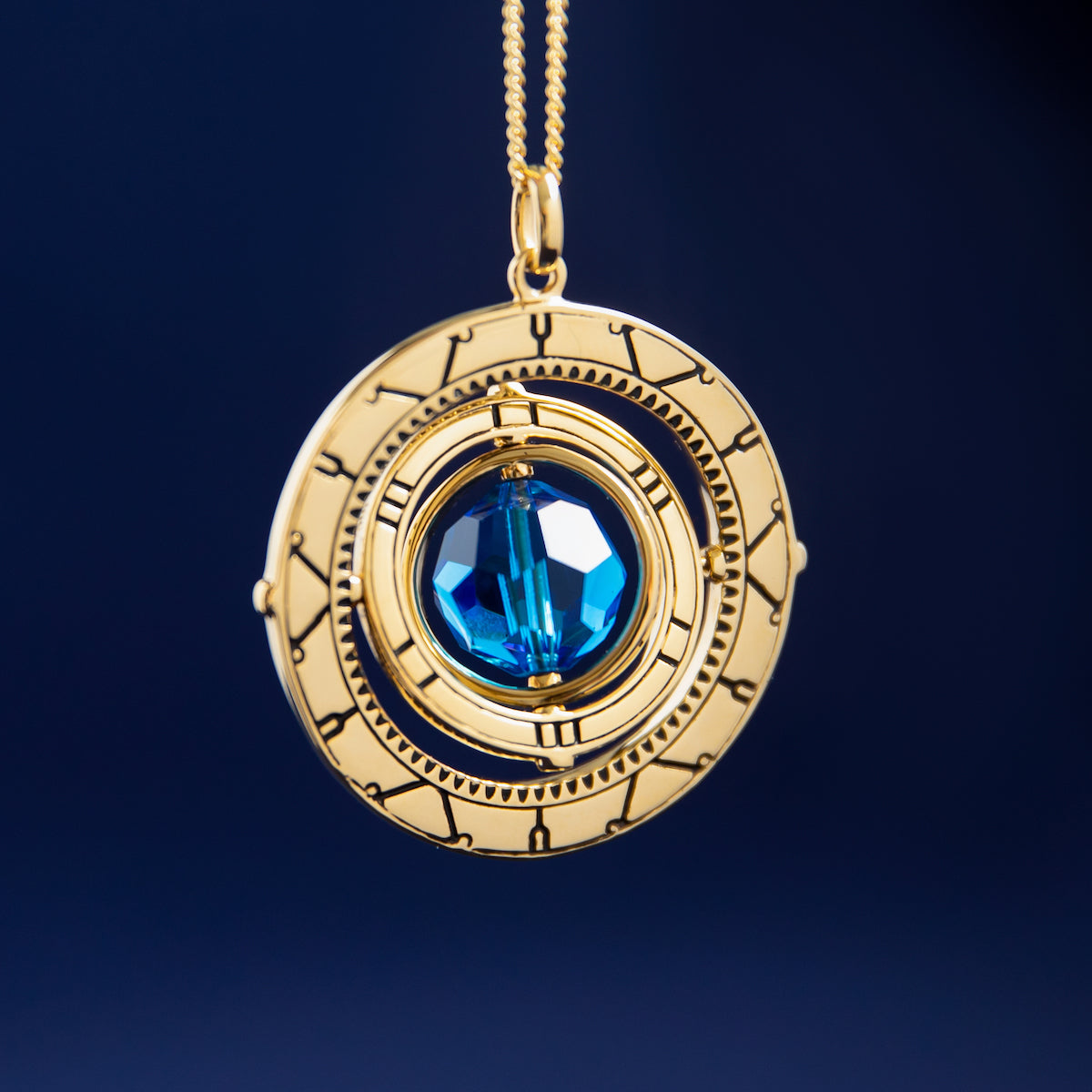 League of Legends X RockLove ARCANE Spinning Armillary Pendant Jewelry decoration