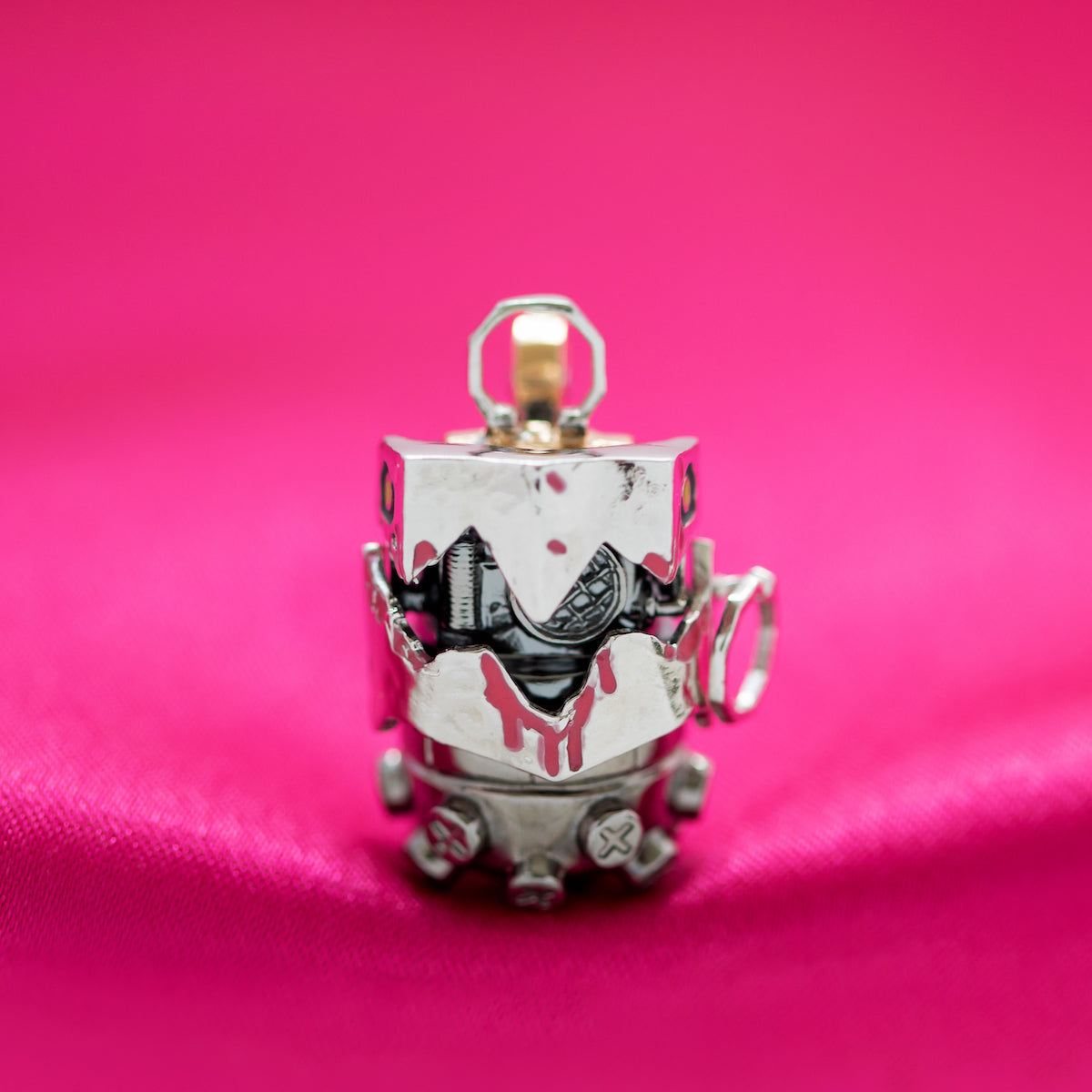 League of Legends X RockLove ARCANE Articulated Jinx Chomper Pendant Jewelry decoration
