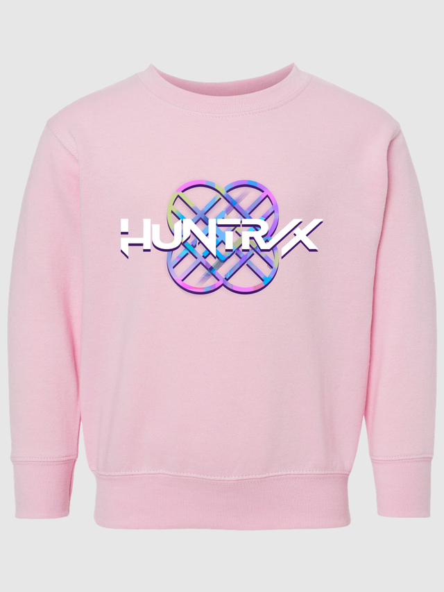 KPop Demon Hunters Logo Toddler Crewneck Sweatshirt HUNTR/X