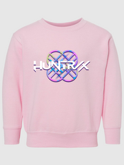KPop Demon Hunters Logo Toddler Crewneck Sweatshirt HUNTR/X