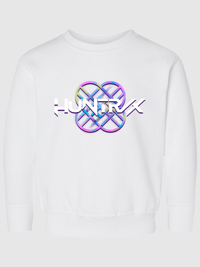 KPop Demon Hunters Logo Toddler Crewneck Sweatshirt HUNTR/X