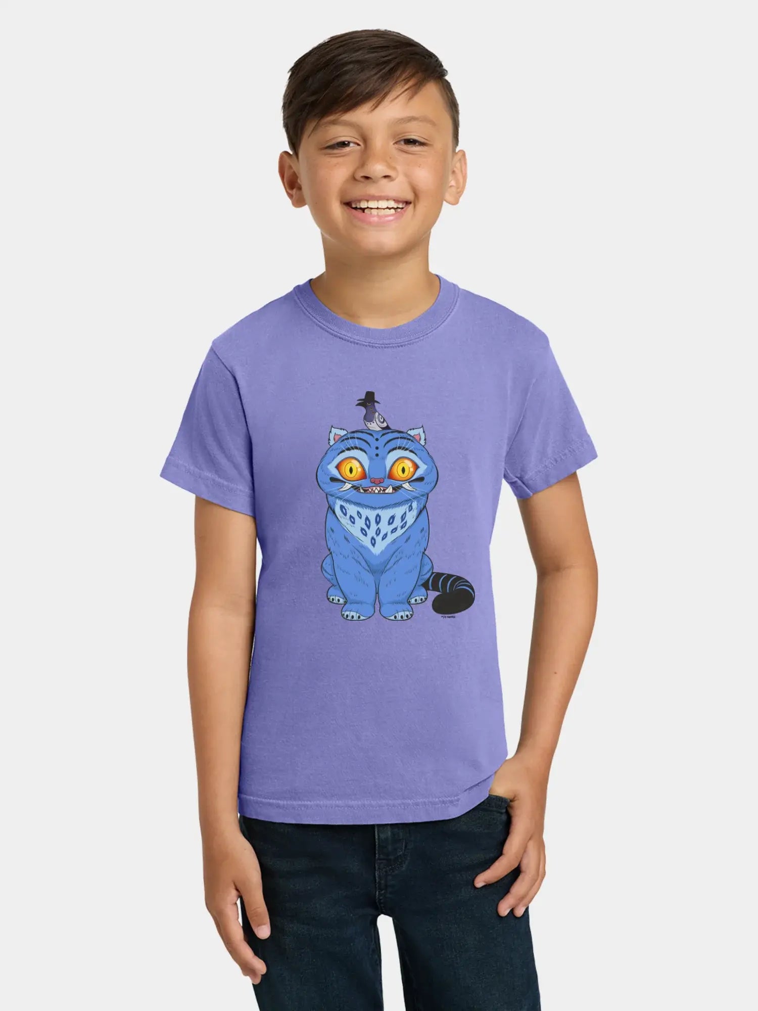 KPop Demon Hunters Youth Glow in the Dark T-Shirt Derpy and Sussie