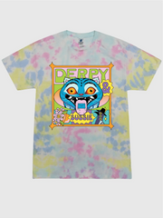 KPop Demon Hunters Youth Tie-Dye T-Shirt Derpy & Sussie Summer Vibes