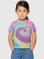 KPop Demon Hunters Toddler Tie-Dye T-Shirt HUNTR/X Summer Festival