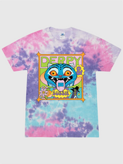 KPop Demon Hunters Youth Tie-Dye T-Shirt Derpy & Sussie Summer Time