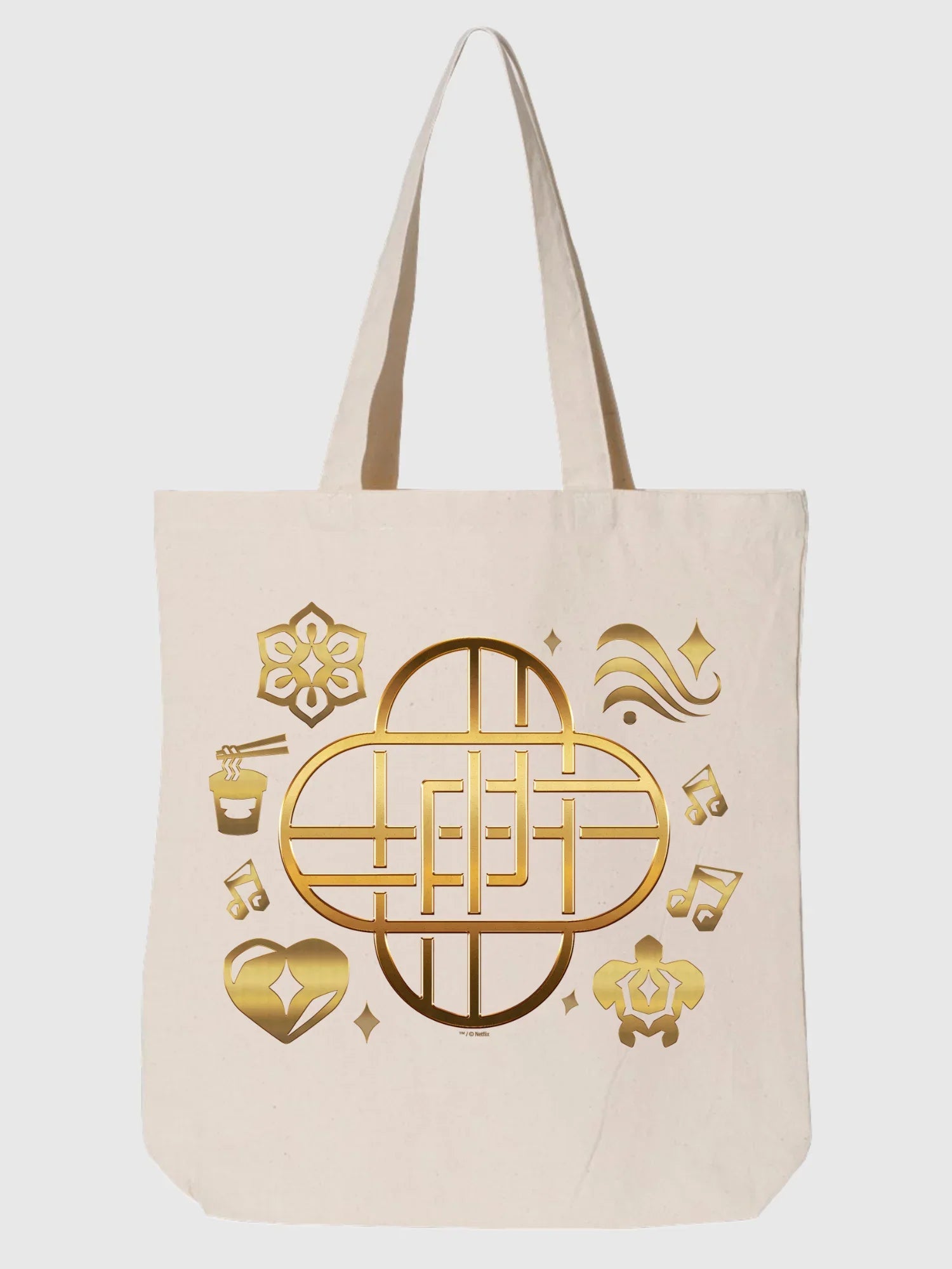 KPop Demon Hunters Tote Bag HUNTR/X Icons