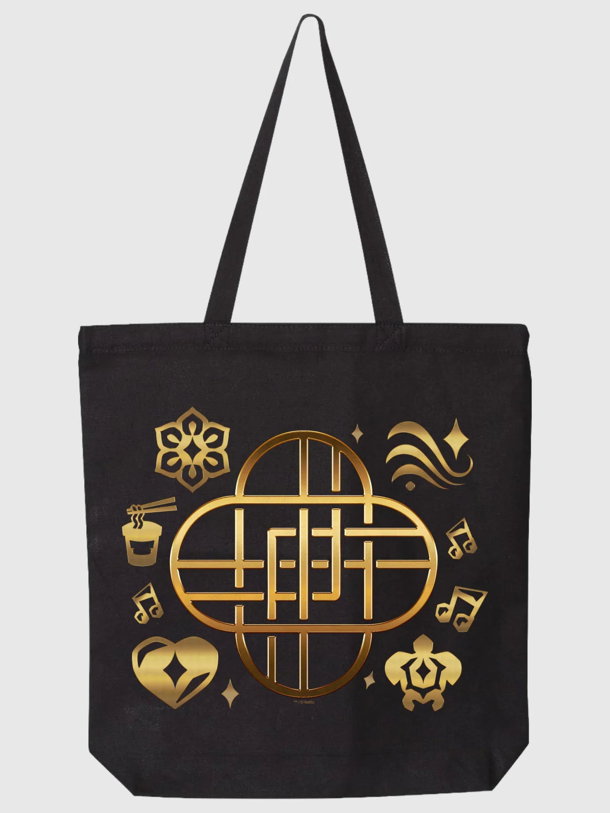KPop Demon Hunters Tote Bag HUNTR/X Icons