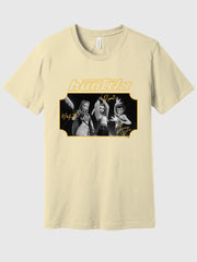 KPop Demon Hunters Gold Foil T-Shirt HUNTR/X Signatures