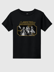 KPop Demon Hunters Gold Foil Toddler T-Shirt HUNTR/X Signatures