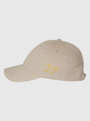 KPop Demon Hunters Gold Embroidered Youth Hat HUNTR/X Logo & Zoey Signature
