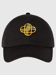 KPop Demon Hunters Gold Embroidered Youth Hat HUNTR/X Logo & Rumi Signature