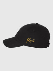 KPop Demon Hunters Gold Embroidered Youth Hat HUNTR/X Logo & Rumi Signature