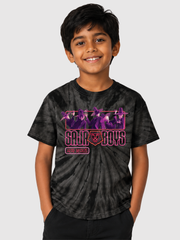 KPop Demon Hunters Youth Tie-Dye T-Shirt Saja Boys Summer Nights