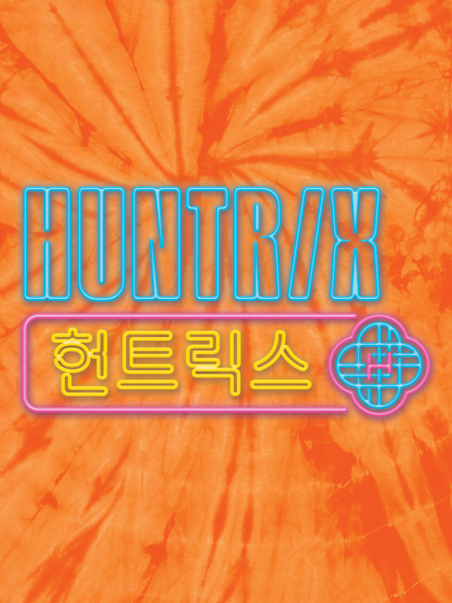 KPop Demon Hunters Youth Tie-Dye T-Shirt HUNTR/X Summer Nights