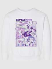 KPop Demon Hunters Toddler Crewneck Sweatshirt HUNTR/X