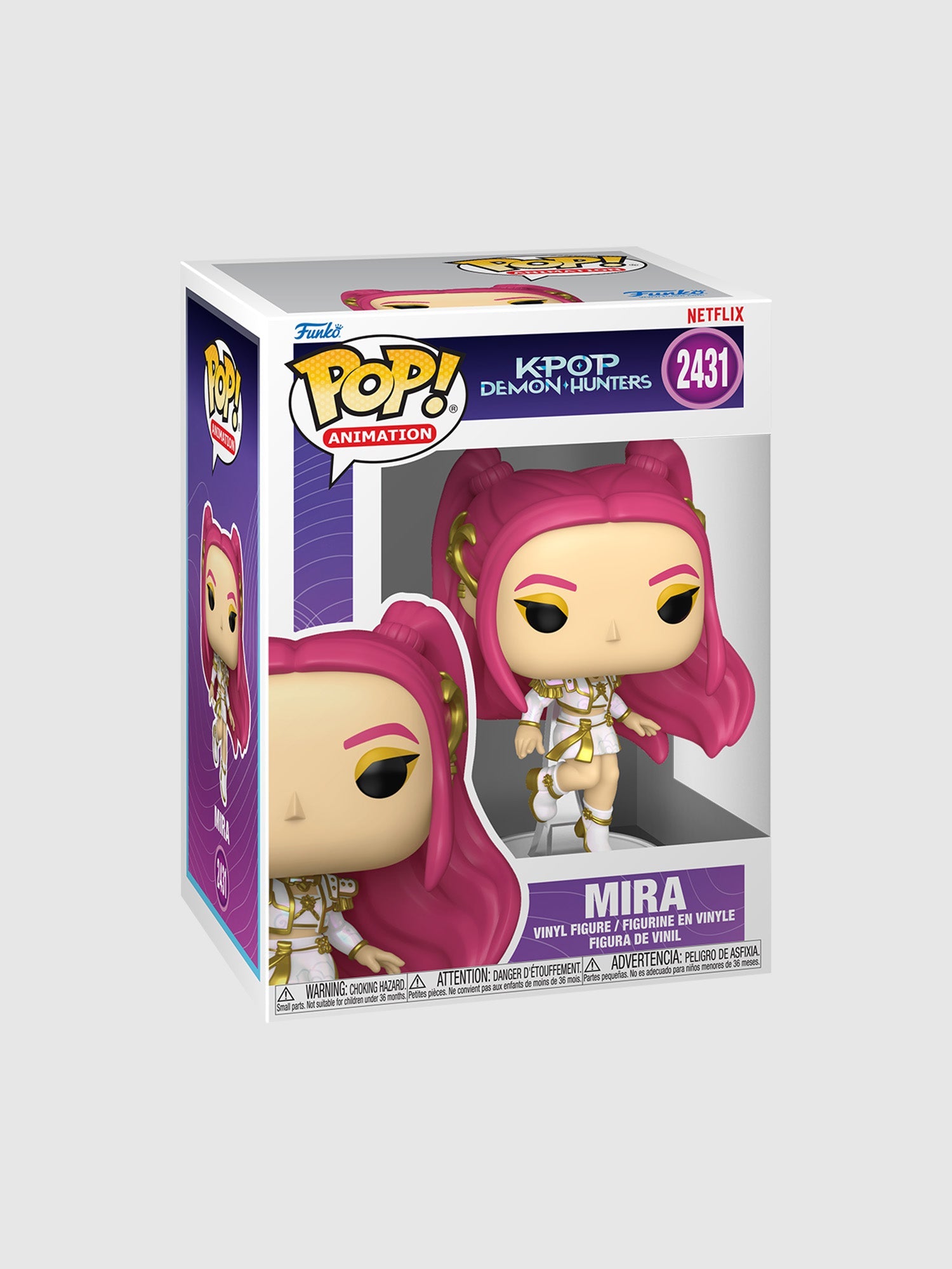 KPop Demon Hunters Mira Funko Pop! Figure What It Sounds Like Outfit