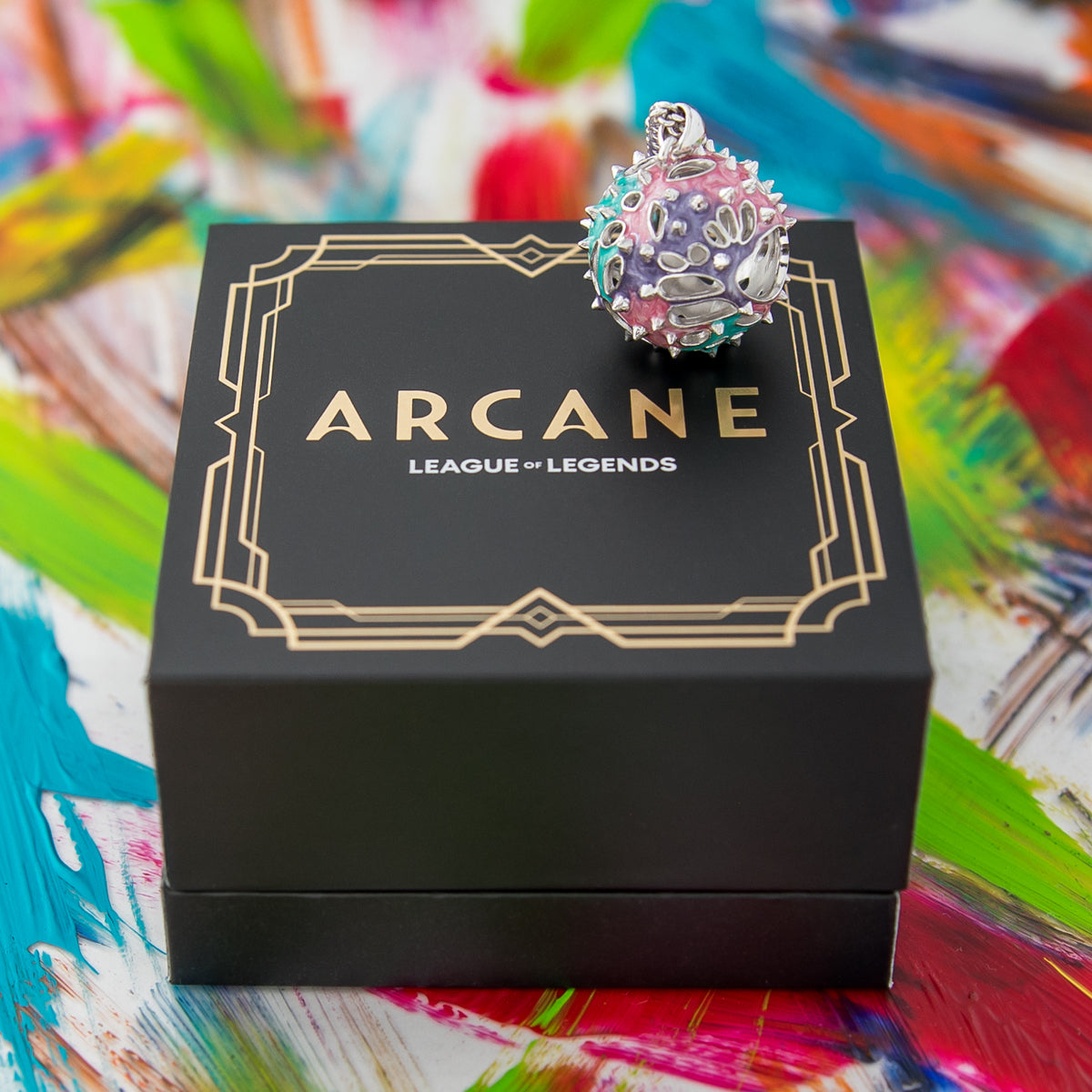 League of Legends X RockLove ARCANE Anomaly Necklace Jewelry decoration