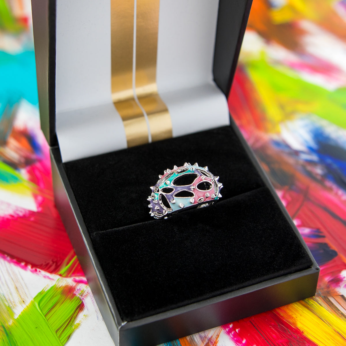 League of Legends X RockLove ARCANE Anomaly Ring Jewelry decoration