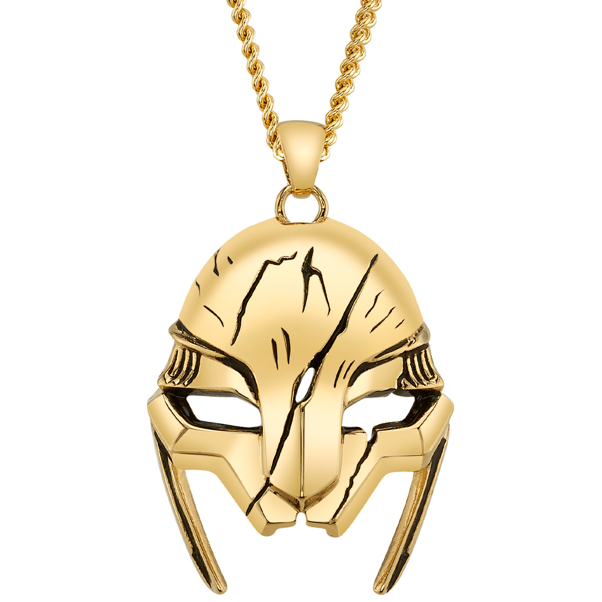 League of Legends X RockLove ARCANE Ambessa Mask Necklace Jewelry decoration