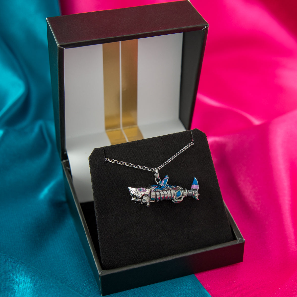 League of Legends X RockLove ARCANE Fishbones Necklace Jewelry decoration