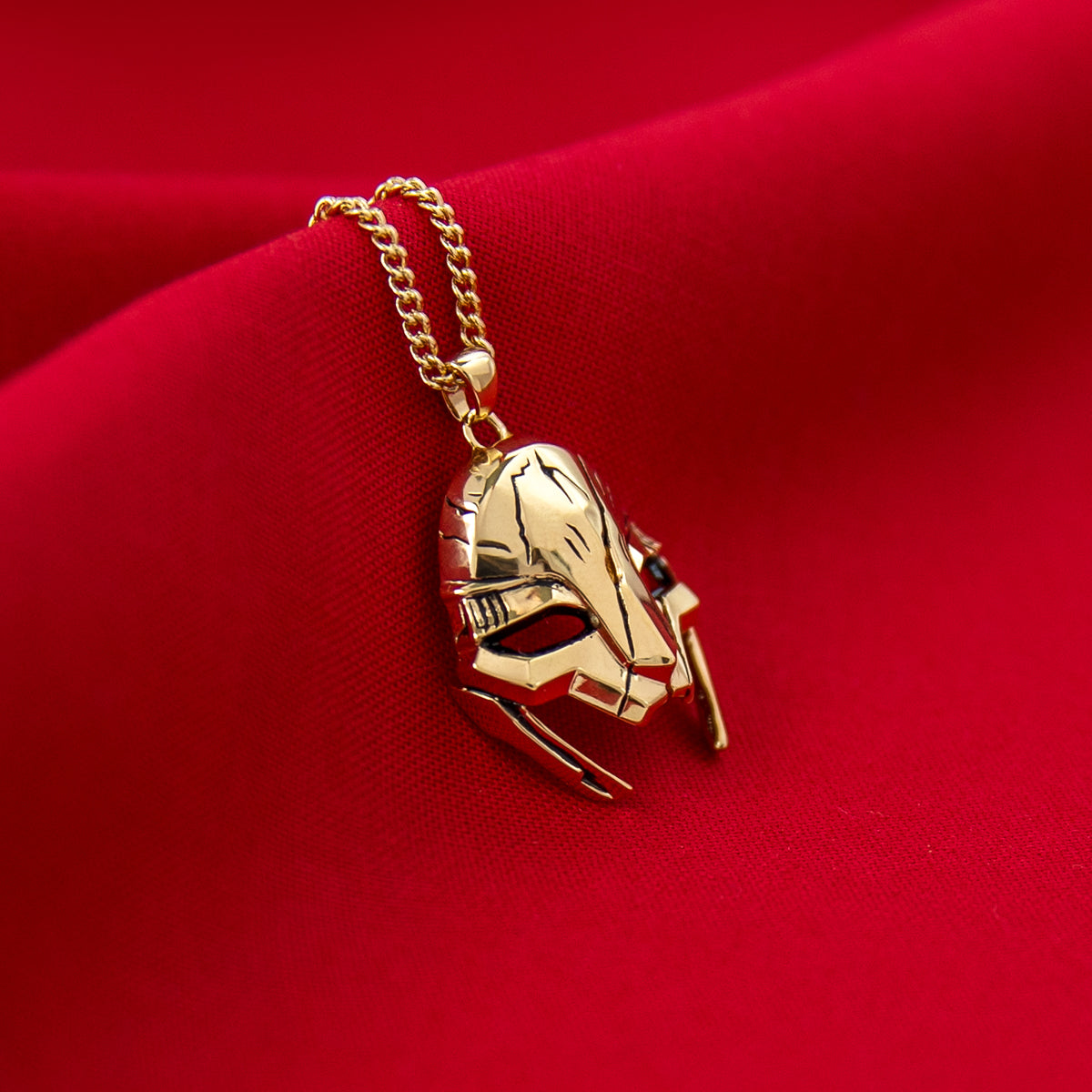 League of Legends X RockLove ARCANE Ambessa Mask Necklace Jewelry decoration