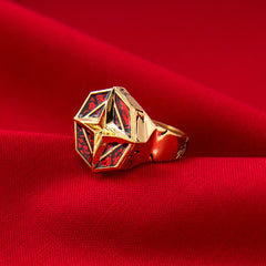 League of Legends X RockLove ARCANE Ambessa Ring Jewelry decoration