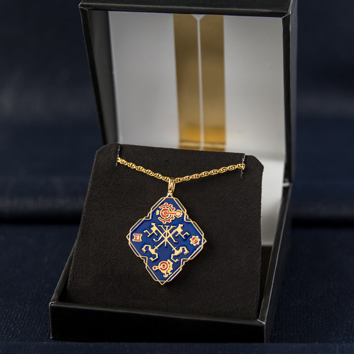 League of Legends X RockLove ARCANE Caitlyn and Vi Mad World Necklace Jewelry decoration