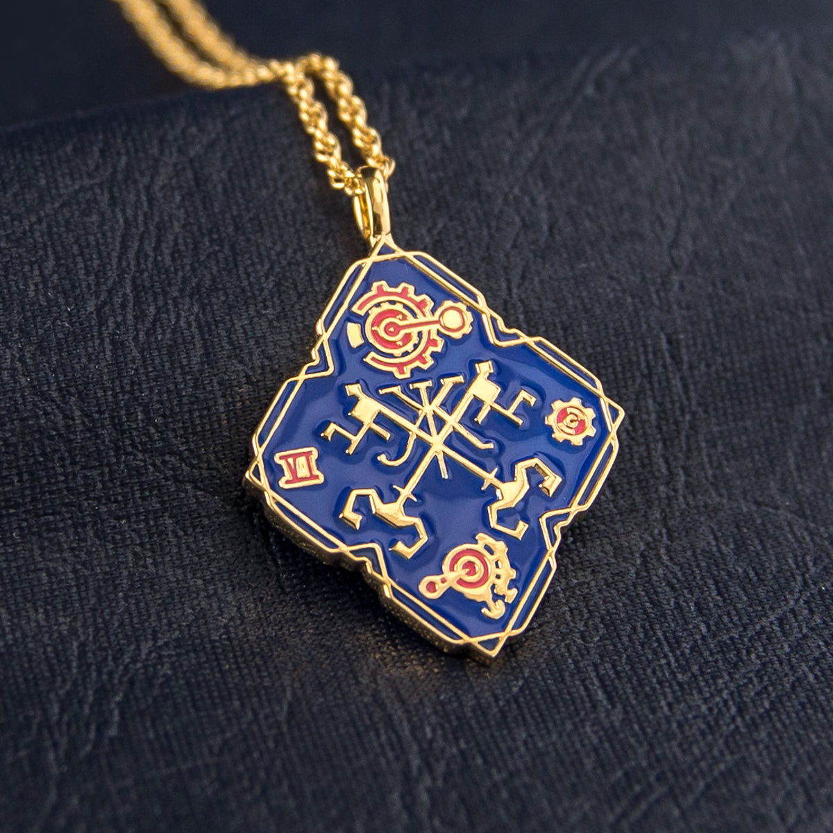 League of Legends X RockLove ARCANE Caitlyn and Vi Mad World Necklace Jewelry decoration