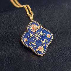 League of Legends X RockLove ARCANE Caitlyn and Vi Mad World Necklace Jewelry decoration