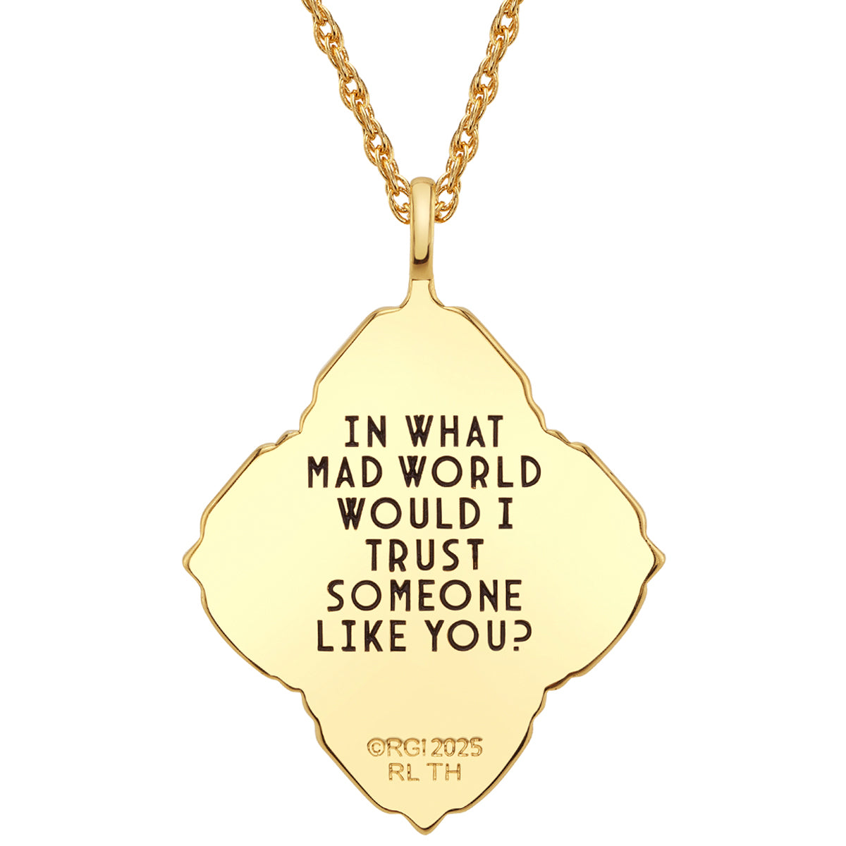 League of Legends X RockLove ARCANE Caitlyn and Vi Mad World Necklace Jewelry decoration