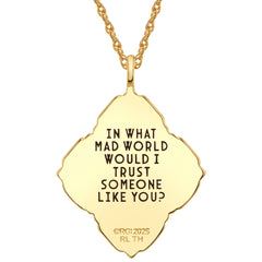 League of Legends X RockLove ARCANE Caitlyn and Vi Mad World Necklace Jewelry decoration