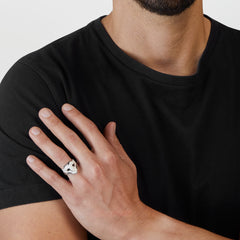 League of Legends X RockLove ARCANE Firelight Jewelry decorationRing