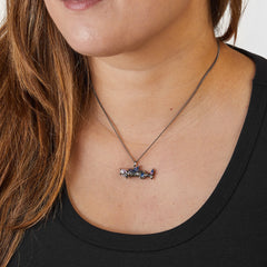 League of Legends X RockLove ARCANE Fishbones Necklace Jewelry decoration