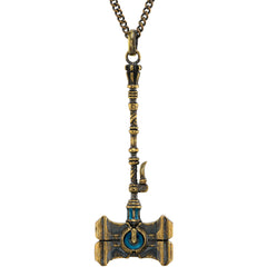 League of Legends X RockLove ARCANE Jayce Mercury Hammer Necklace Jewelry decoration
