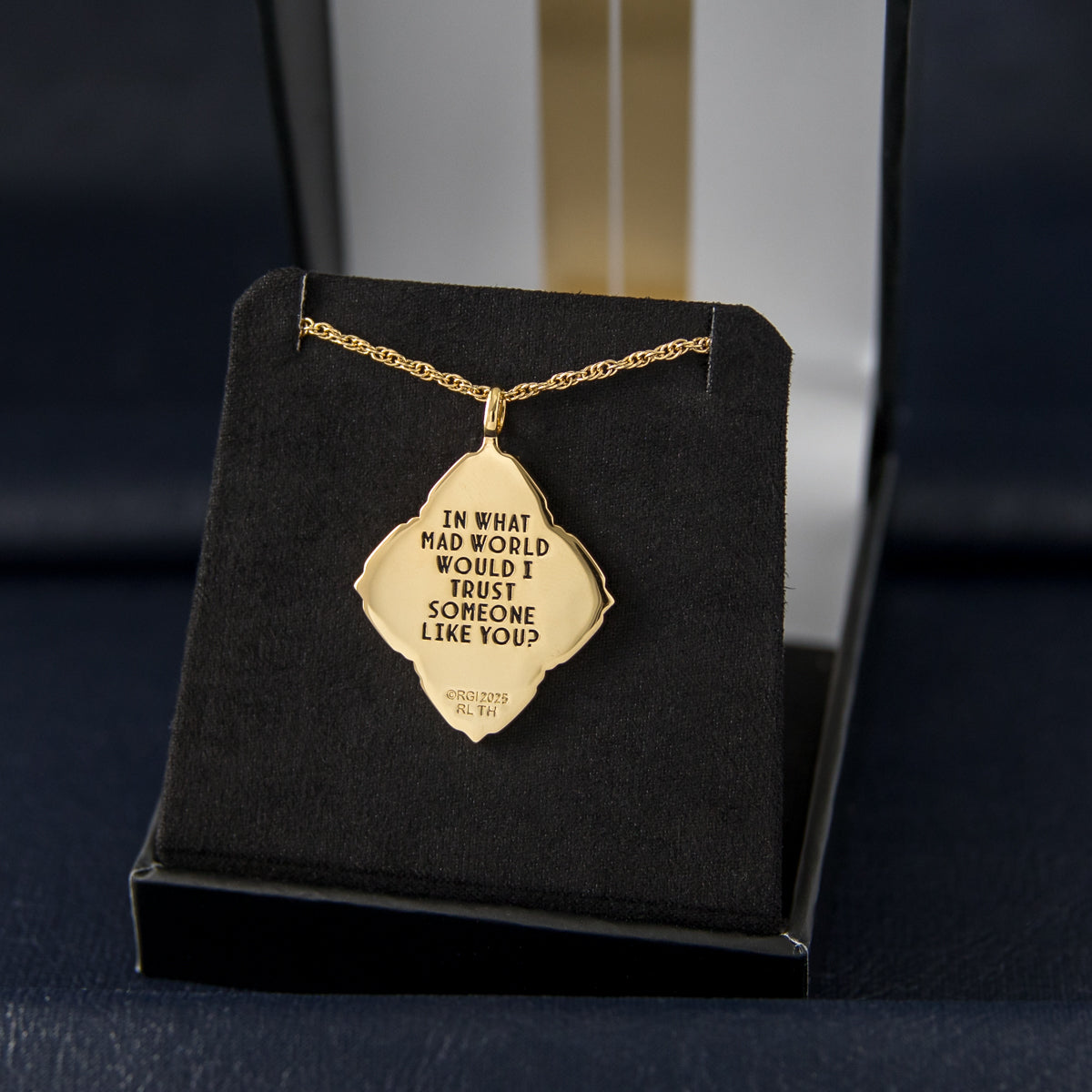 League of Legends X RockLove ARCANE Caitlyn and Vi Mad World Necklace Jewelry decoration