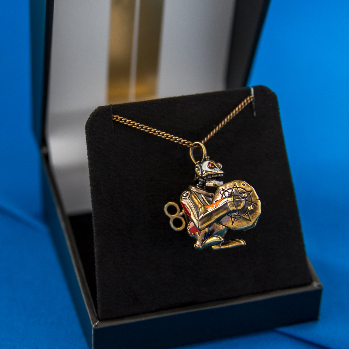 League of Legends X RockLove ARCANE Jinx Mechanical Monkey Necklace Jewelry decoration