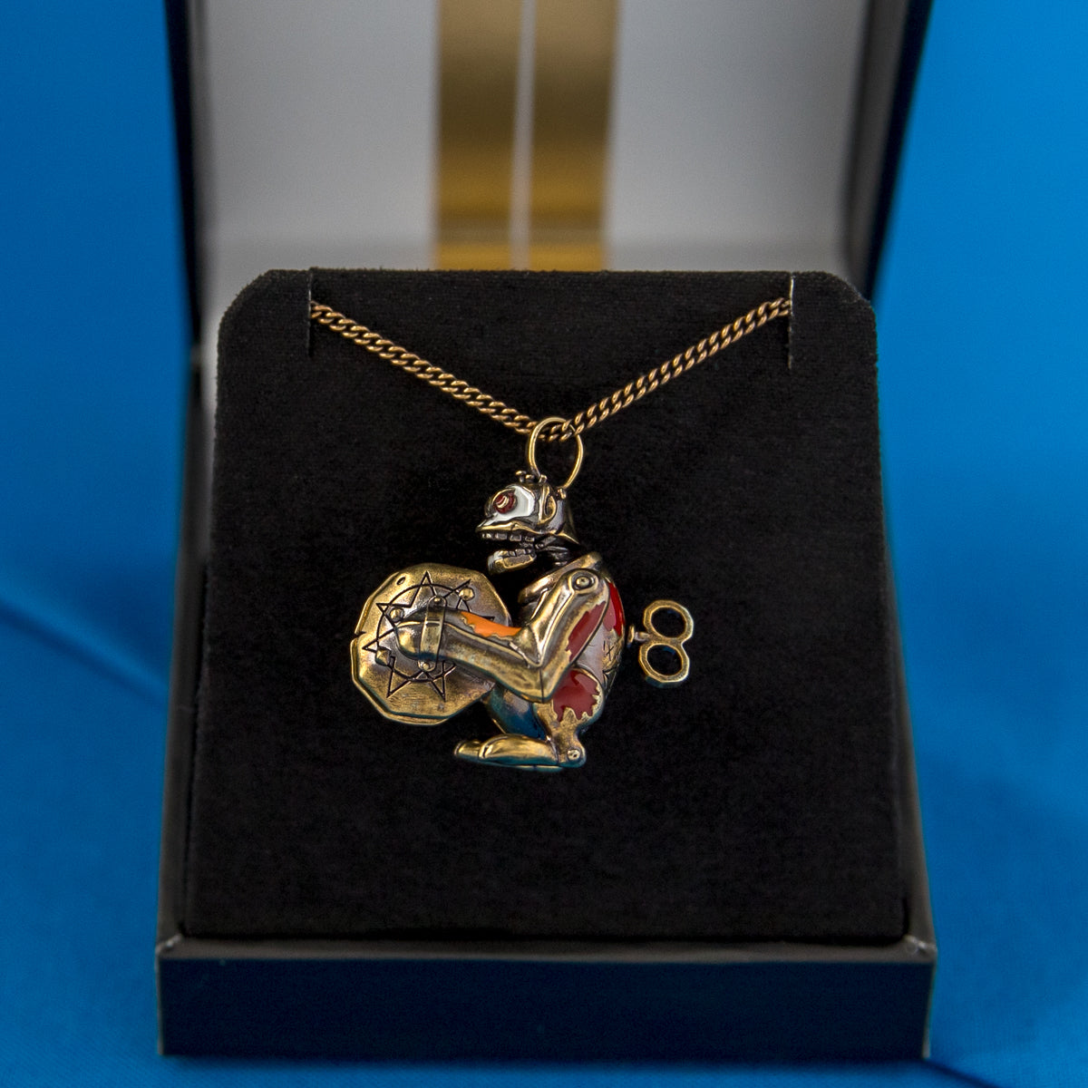 League of Legends X RockLove ARCANE Jinx Mechanical Monkey Necklace Jewelry decoration