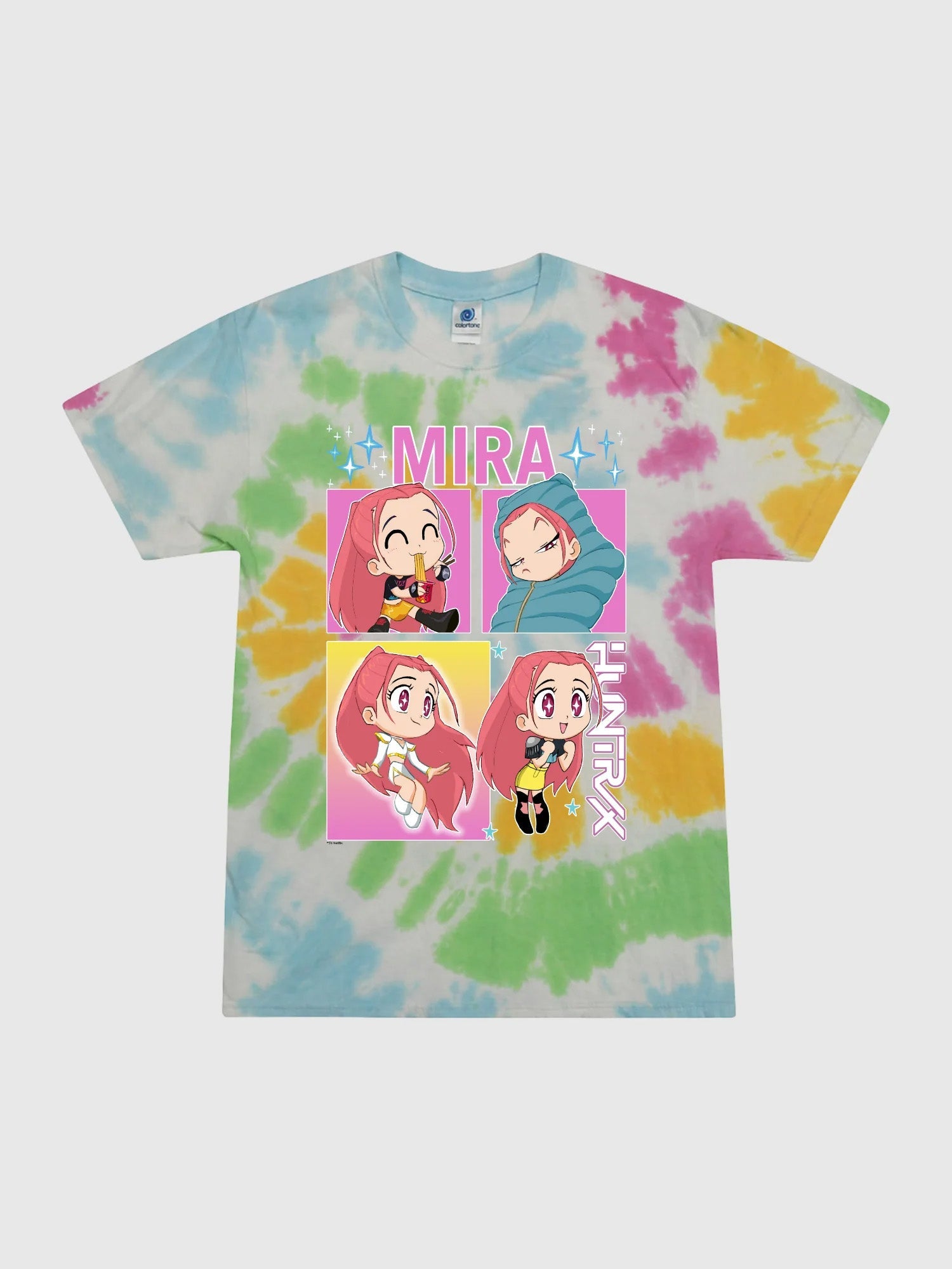 KPop Demon Hunters Mira Tie-Dye Kids T-Shirt