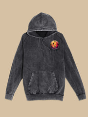 Dandy's World Gourdy Stained Glass Vintage Black Wash Hoodie