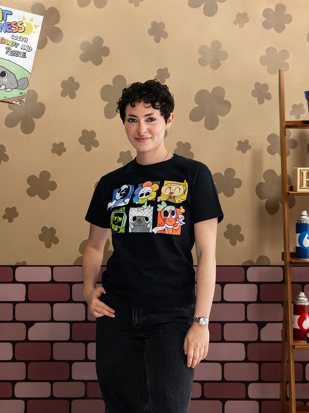 Dandy and Mains Character Tee