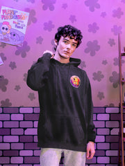 Dandy's World Gourdy Stained Glass Vintage Black Wash Hoodie