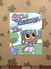 Dandy's World Bassie Grow Together 11” x 14” Poster