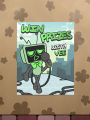 Dandy's World  Vee 11” x 14” Poster