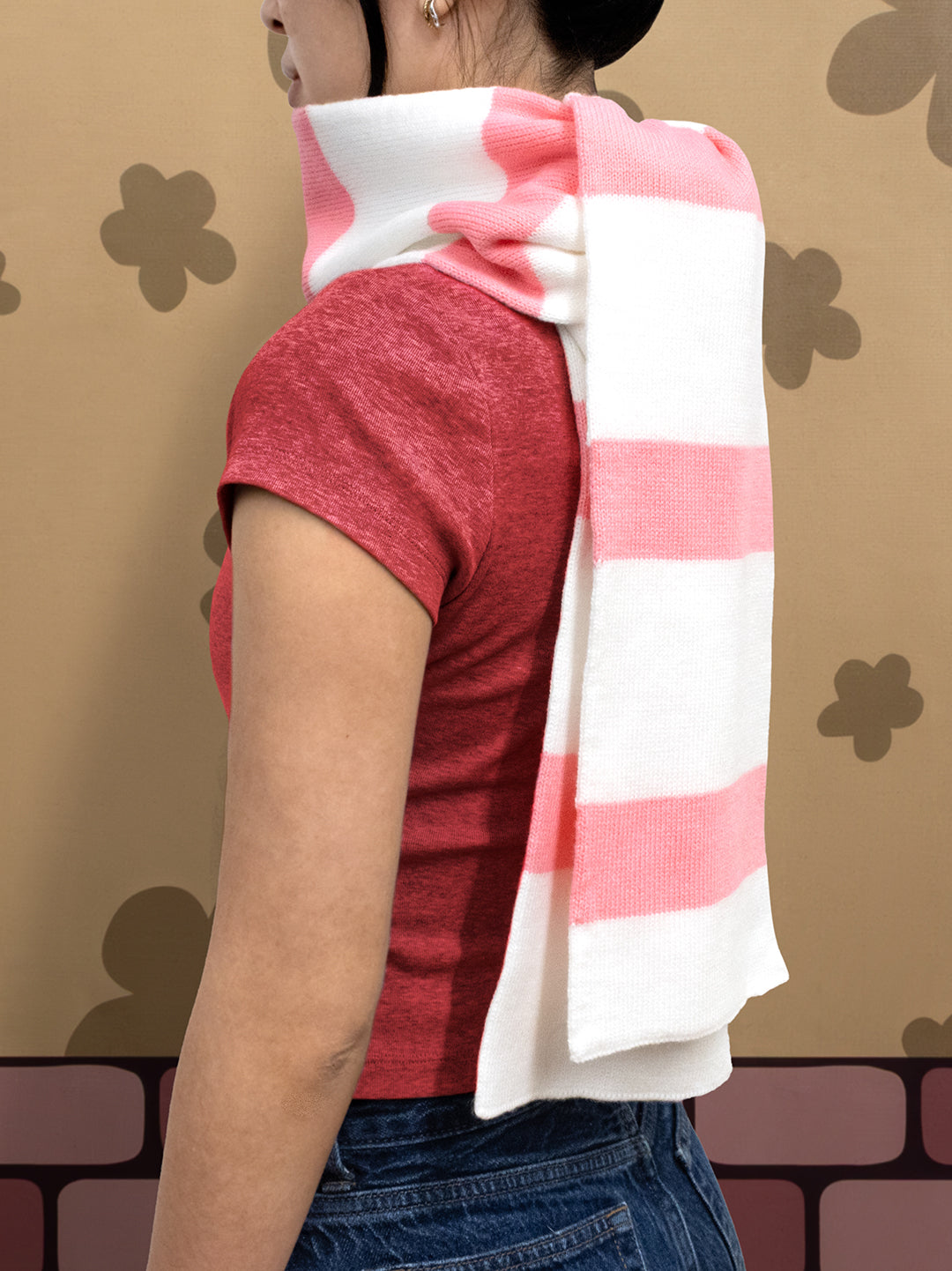 Dandy's World Sprout Cosplay Scarf
