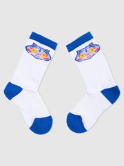 KPop Demon Hunters Youth Athletic Crew Sock Derpy