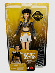 KPop Demon Hunters Mattel Singing Doll Golden Zoey HUNTR/X