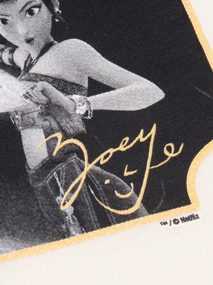 KPop Demon Hunters Gold Foil Youth T-Shirt HUNTR/X Signatures