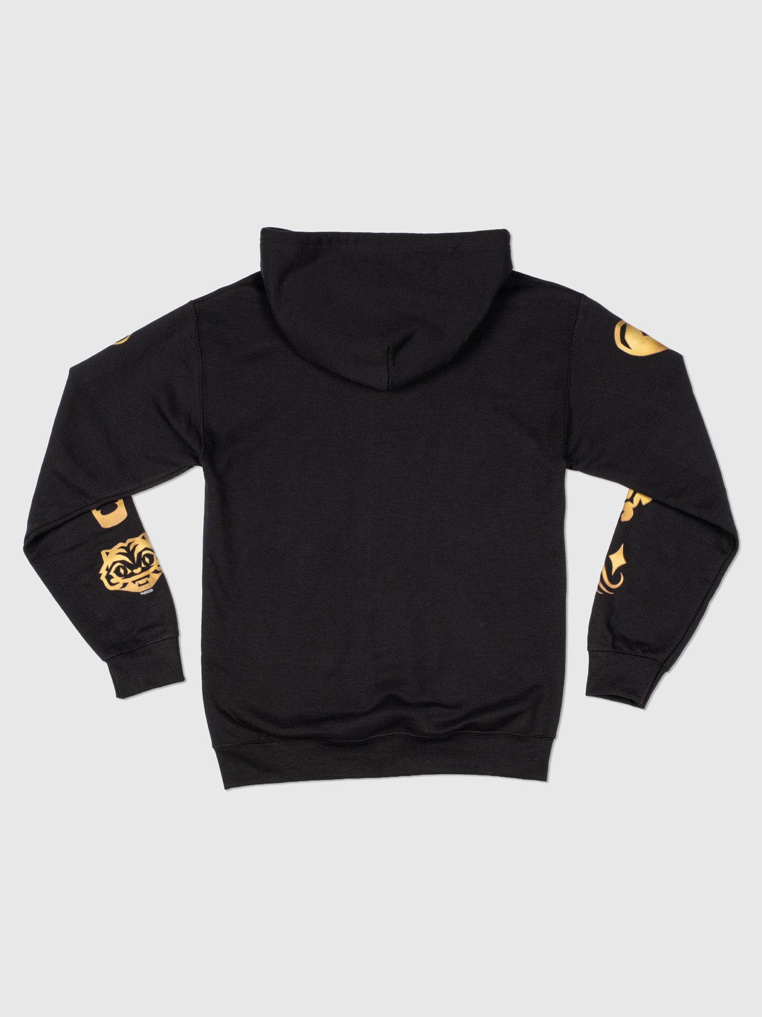 KPop Demon Hunters Gold Foil Adult Full-Zip Hoodie HUNTR/X Icons